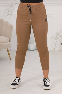 Жіночі штани-джегінси колір теракот р.50/52 441986 441991 фото
