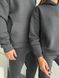 Чоловічий костюм тринитка на флісі колір графіт р.42/46 449119 449121 фото 5