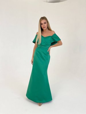 Жіноча вечірня сукня корсет зеленого кольору 372849 384859 фото