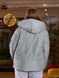 Жіноча весняна куртка колір оливковий р.48/50 450012 450019 фото 5