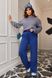 Жіночі брюки карго колір т.синій р.46/48 450379 450546 фото 1