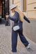 Жіночий костюм прогулянковий трикотаж мустанг графітового кольору р.48/50 396413 396415 фото 3