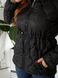 Жіноча весняна куртка колір чорний р.50/52 452685 452769 фото 7