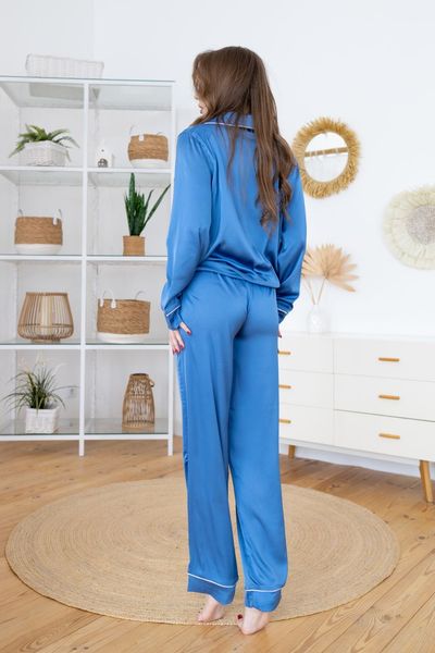 Жіноча піжама Армані Jesika колір джинсовий 408613 408685 фото
