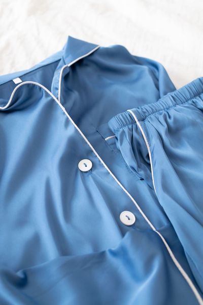 Жіноча піжама Армані Jesika колір джинсовий 408613 408685 фото