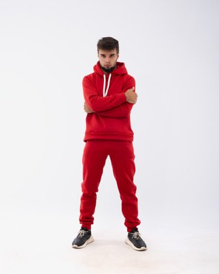Чоловічий спортивний костюм Alex колір червоний р.2XXL 442224 442223 фото