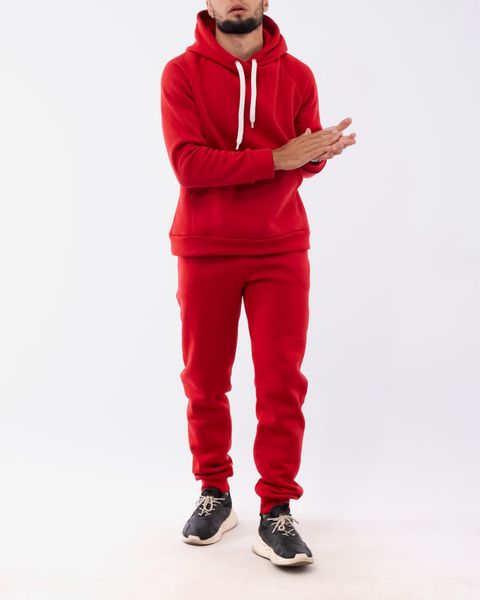 Чоловічий спортивний костюм Alex колір червоний р.2XXL 442224 442223 фото
