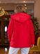 Жіноча весняна куртка червоного кольору р.48/50 406435 406438 фото 5