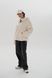Жіноча куртка Тедді баранчик з капюшоном колір молочний р.L/XL 450901 450884 фото 4