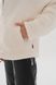 Жіноча куртка Тедді баранчик з капюшоном колір молочний р.L/XL 450901 450884 фото 5