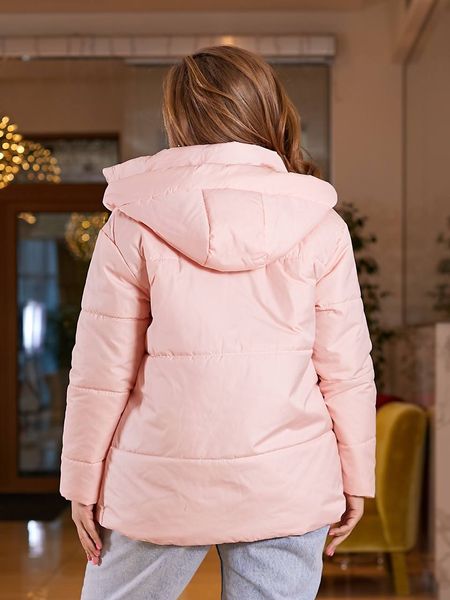Жіноча весняна куртка Канада рожевого кольору р.48/50 406447 406450 фото