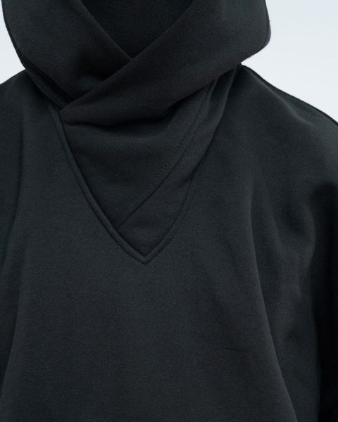 Унісекс худі утеплене SAMURAI колір чорний р.2XL 444548 444546 фото