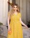 Жіноча літня сукня на гудзиках жовтого кольору р.52/54 431457 362988 фото 2
