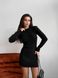 Жіноча базова сукня міні колір чорний р.42/46 451093 451093 фото 7